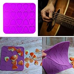 Moules pour médiators pour guitare en résine, médiators universels pour guitare, moule en résine de silicone - Les Beatles, Paul McCartney, John Lennon, RIngo Starr, George Harrison Moules pour médiators pour guitare en résine, médiators universels pour guitare, moule en résine de silicone – Image 3