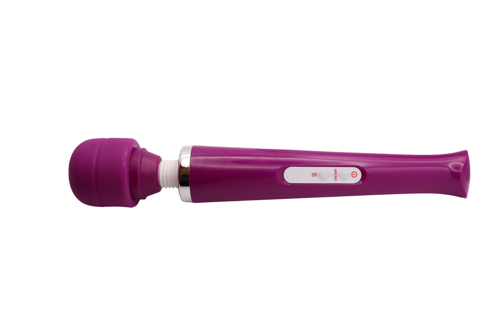 Varita Mágica Vibradora – Masajeador Potente y Silencioso para Mujer, Cabezal Flexible, 10 Modos, Recargable USB, Impermeable IPX7, Silicona Médica Suave