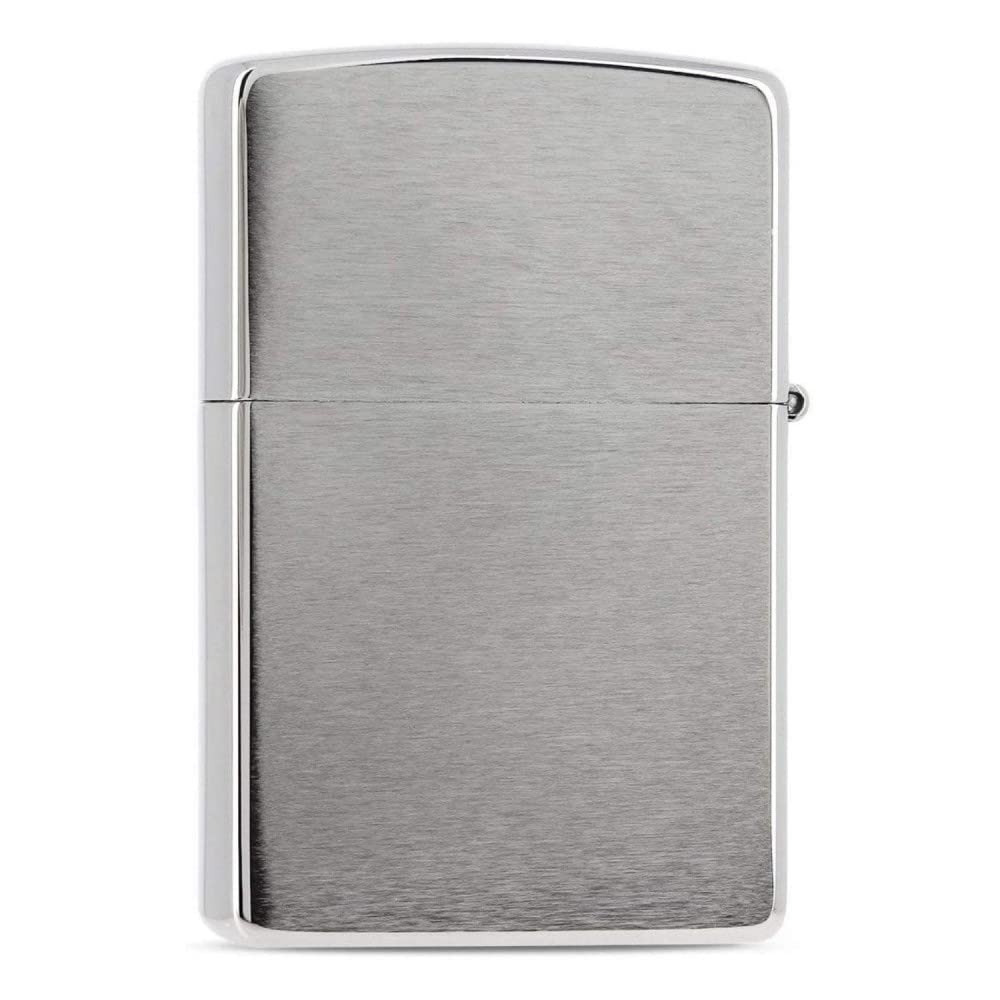 Zippo Zodiac Strzelec Zapalniczka Sztormowa, Emblemat, do Napełniania, Wielokrotnego Użytku, Wiatroodporna Konstrukcja, Pudełko na Prezent, Wykonano w USA, Szczotkowany Chrom