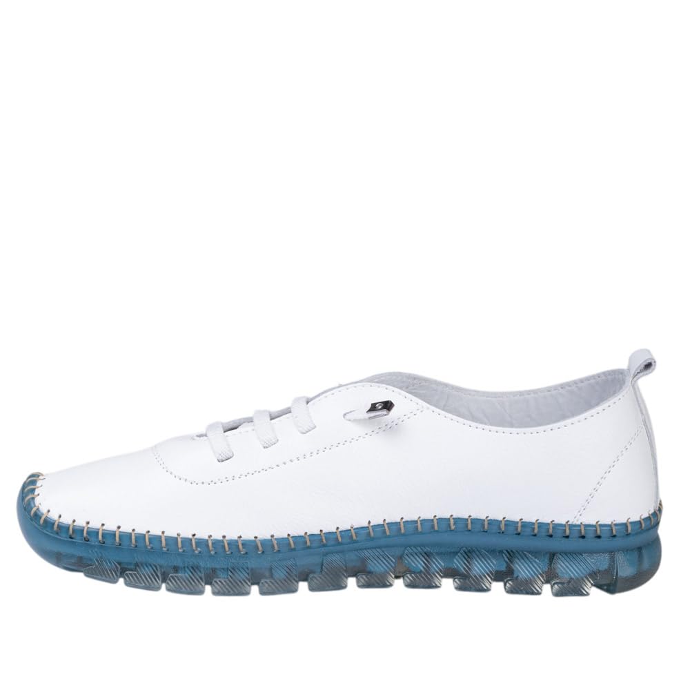 48 Horas 1601 Zapato DE Piel Flexible Plano Mujer