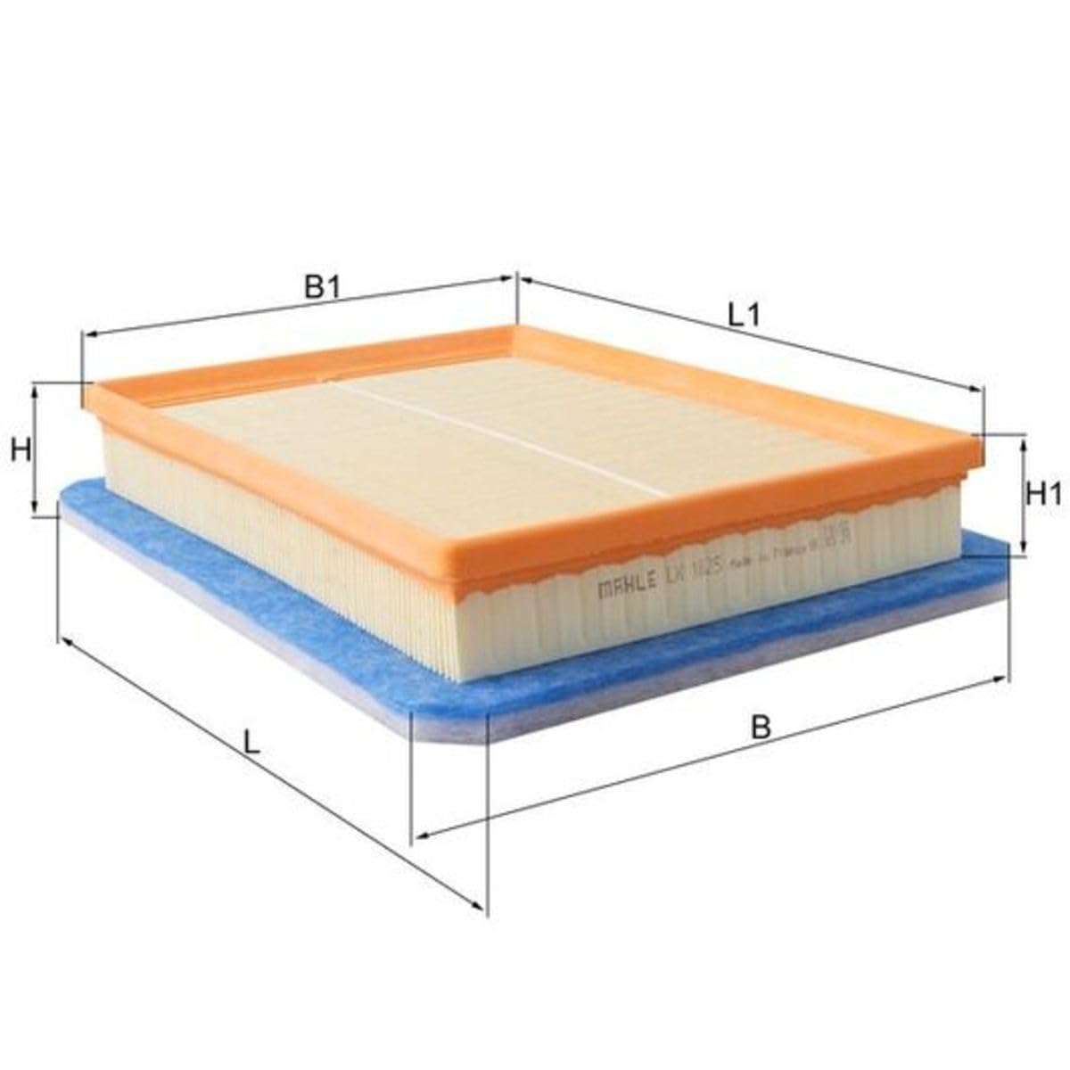 Filtre à air KNECHT FILTER LX 1825 au meilleur prix