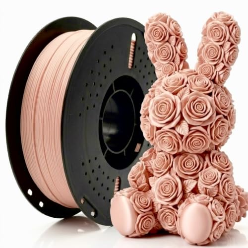 Image of Silk PLA 3D Printing Filament 1.75mm Filajoy3D 3D Printing Filament 1KG, Dimensional Accuracy ±0.03mm, Compatible with Most FDM 3D Printers, Pink