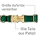 Luxus-Hundehalsband aus Samt mit Airtag-Halterung - Eleganz & Sicherheit für Ihren Vierbeiner in Allen Größen
