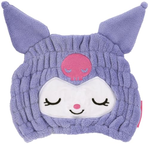 スケーター(Skater) 吸水速乾 タオルキャップ ヘアドライ タオル サンリオ クロミ ねむねむ TOC11-Aの商品画像（Amazon）