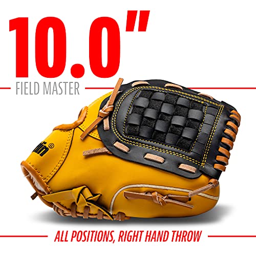 Image of Franklin Sports Baseball and Softball Glove - Field Master - Baseball and Softball Mitt