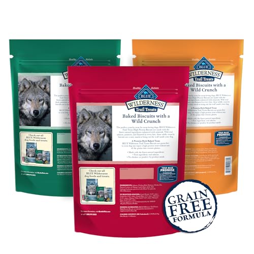 Blue-Buffalo-Wilderness-Trail-Treats-Crunchy-Dog-Biscuits-Variety-Pack-Grain-Free-and-High-Protein-Dog-Treats-Made-with-Natural-Ingredients-Duck-Turkey-Salmon-Recipes-10-oz-Bag-3-Pack - Cucciolini Doodles   Blue-Buffalo-Wilderness-Trail-Treats-Crunchy-Dog-Biscuits-Variety-Pack-Grain-Free-and-High-Protein-Dog-Treats-Made-with-Natural-Ingredients-Duck-Turkey-Salmon-Recipes-10-oz-Bag-3-Pack