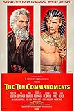 The Ten Commandments Movie Cecil B Demille Charlton Heston YUL Brynner 10 Commandments Classic...