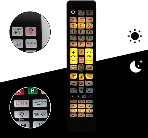 Miniatura 2 de Mando a distancia universal para Samsung TV compatible con todos los modelos Samsung Smart TV LCD LED QLED SUHD UHD Plasma 4K 3D HDTV con