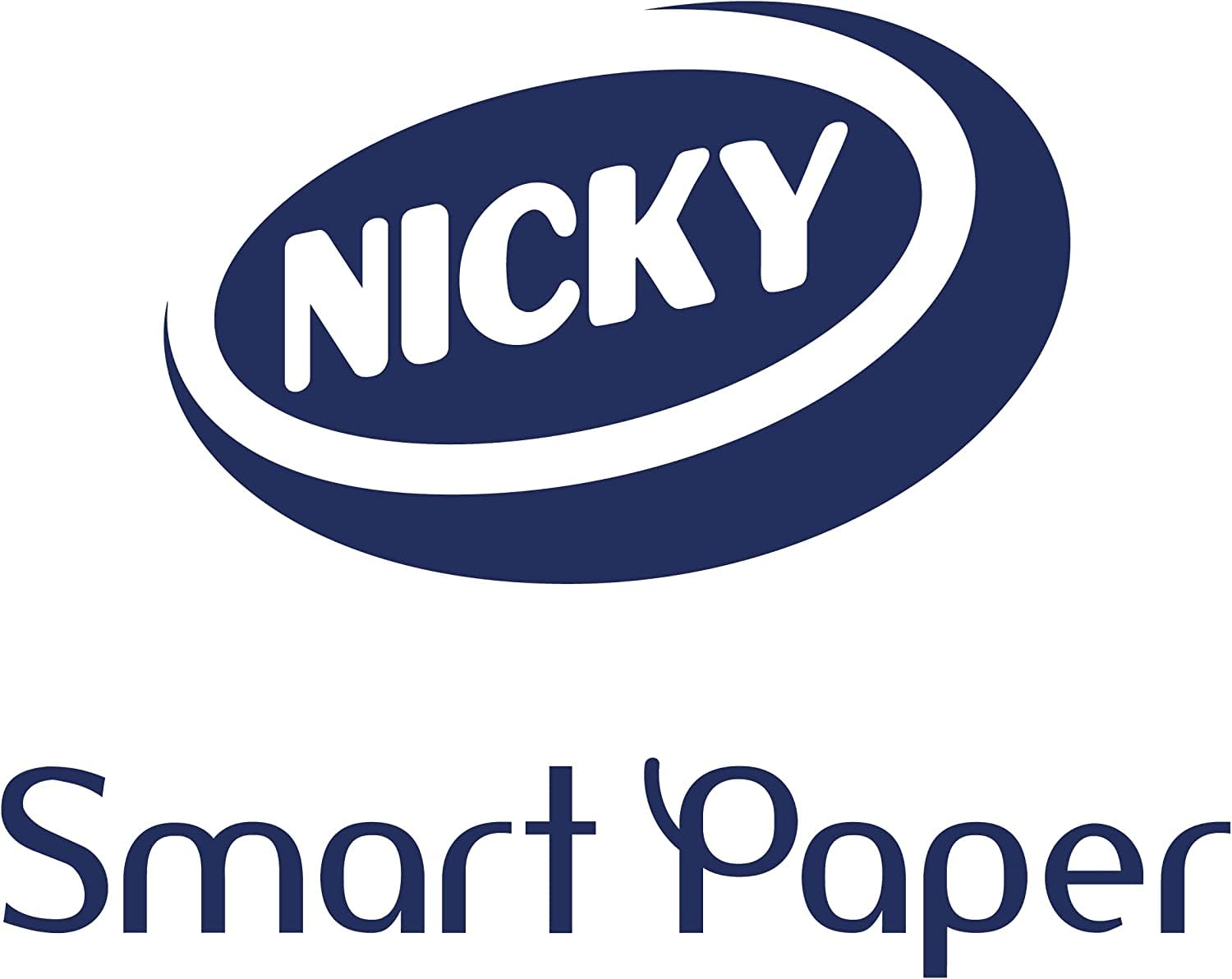 Nicky Selezione carta igienica, confezione da 96 rotoli, 150 fogli a 3 strati, con aroma di talco, carta extra morbida dermatologicamente testata, imballaggio riciclabile, cellulosa pura al 100%,