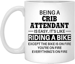 Crib Attendant mug, Crib Attendant gifts, gift for Crib Attendant 11 oz mug gift for coworker birthday, graduation gift, christmas mug