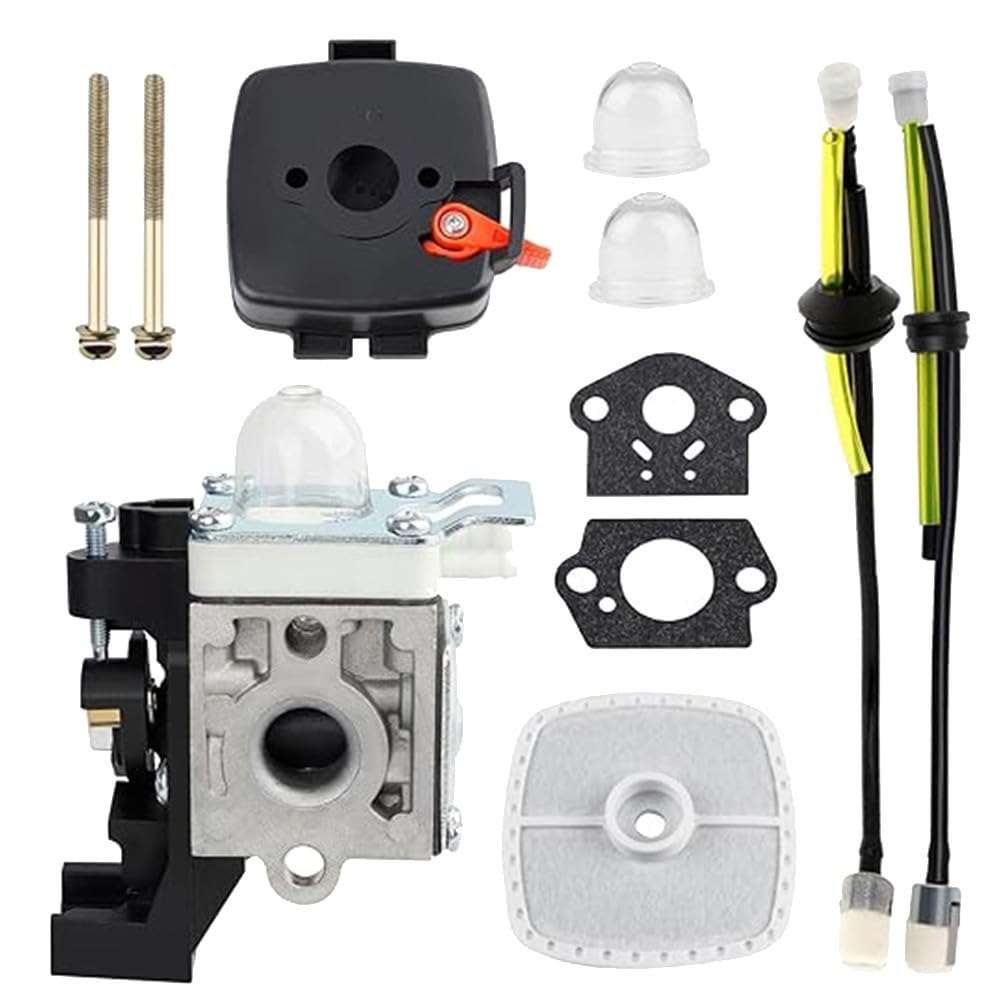 Kit carburateur pour débroussailleuse Echo SRM225 GT225 PE225 Remplace A021001690 RB-K93 avec filtre à air, joints de filtre à air, conduite de carburant pour débroussailleuse taille-haie