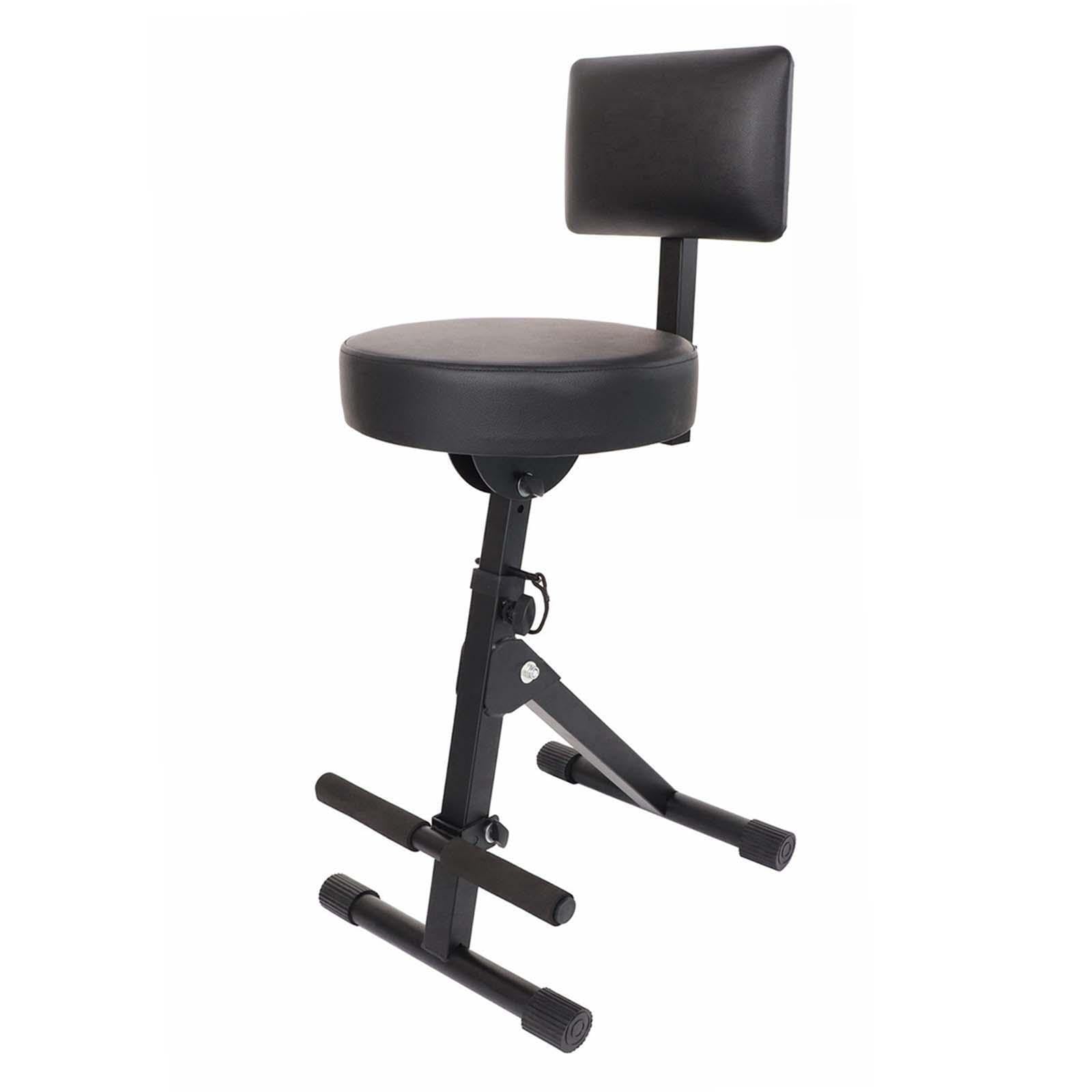 Sgabello ergonomico per chitarra, altezza regolabile, sedile imbottito di qualità, supporto confortevole per musicisti professionisti, sedia per