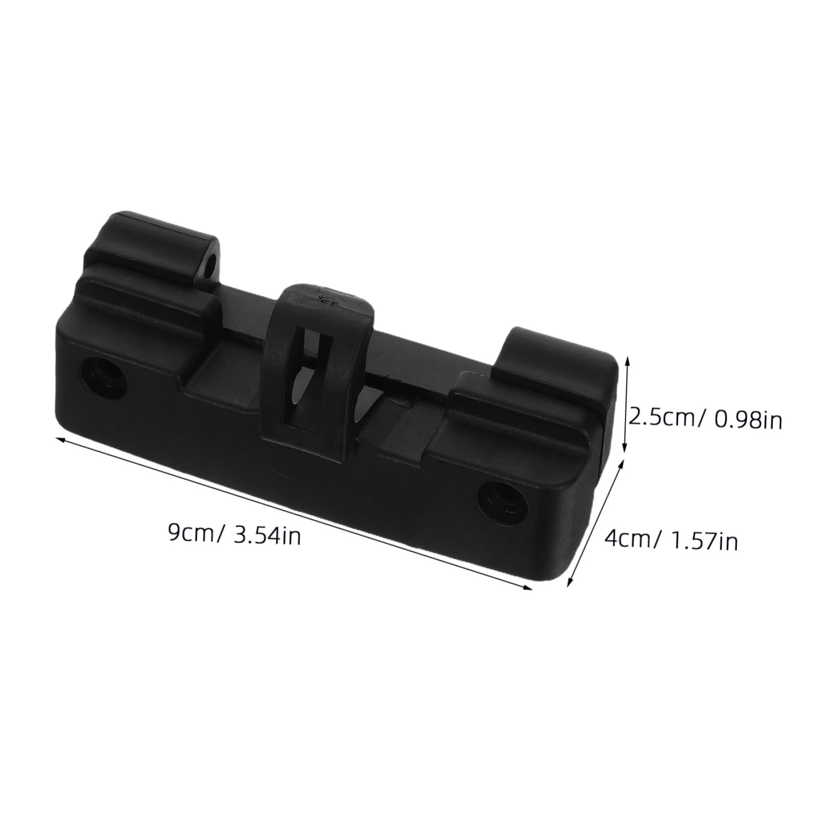 Cabilock Plastic Lock for Square Trash Bins Easy Installation Secure Fit Lightweight Design for Home and Outdoor Use