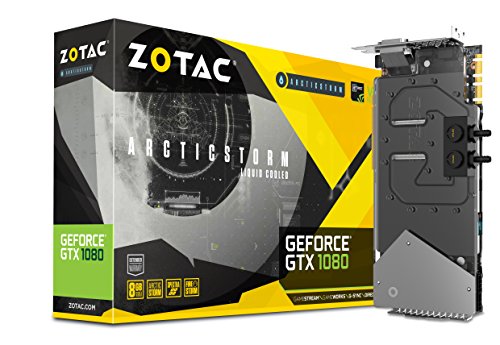 グラフィックボード・グラボ・ビデオカード ZOTAC GeForce GTX1080 8GB Amazon | ZOTAC GeForce GTX 1080 ArcticStorm 8GB GDDR5X VR対応 液体