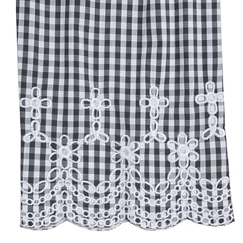 Image of Hopscotch Girls Cotton Jumpsuits /Playsuits In Black Color