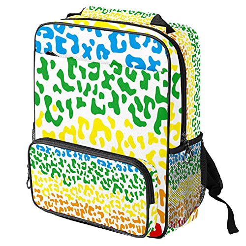 Sac de travail tendance léopard multicolore pour vos journées actives
