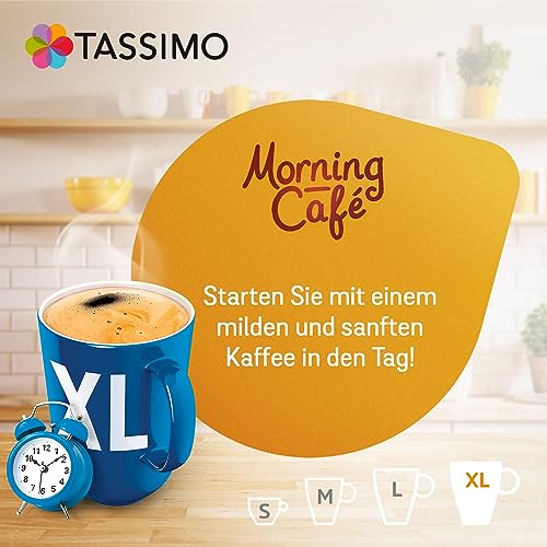 Tassimo Kapseln Morning Café XL Mild & Smooth, Big Pack, 5 x 21 Pads, 105 Kaffeekapseln