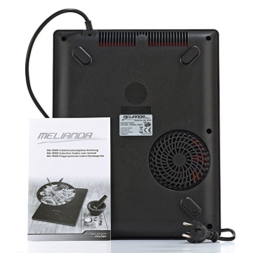 Induktionskochplatte Melianda MA-18500 mit 2000 Watt Leistung