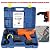 WUPYI Rebar Tier Tying Machine,Automatic Handheld Rebar Tier Tying Reinforcing Steel Strapping Machine Tool Kit,Steel Bar Rod Tying Binding Tool,for 30mm- 60mm,Charger,US STOCK