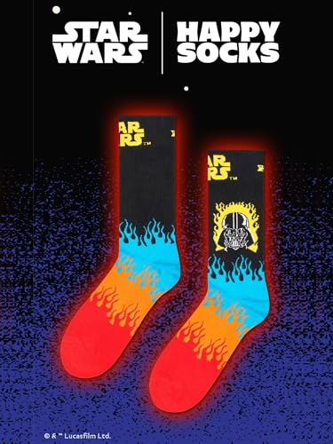 Chaussettes Star Wars Dark Vader Happy Socks en coton - 6