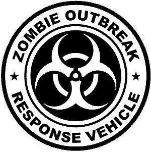 Zombie outbreak response vehicle car bumper