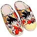 SHOESESTA Zapatillas De Felpa Invierno Damas Hombres Anime Lindo Cálido Hogar Casual Interior Antideslizante Zapatos Dragon_Ball_ (Hembra42-44 / Masculino41-43.5) EU_290