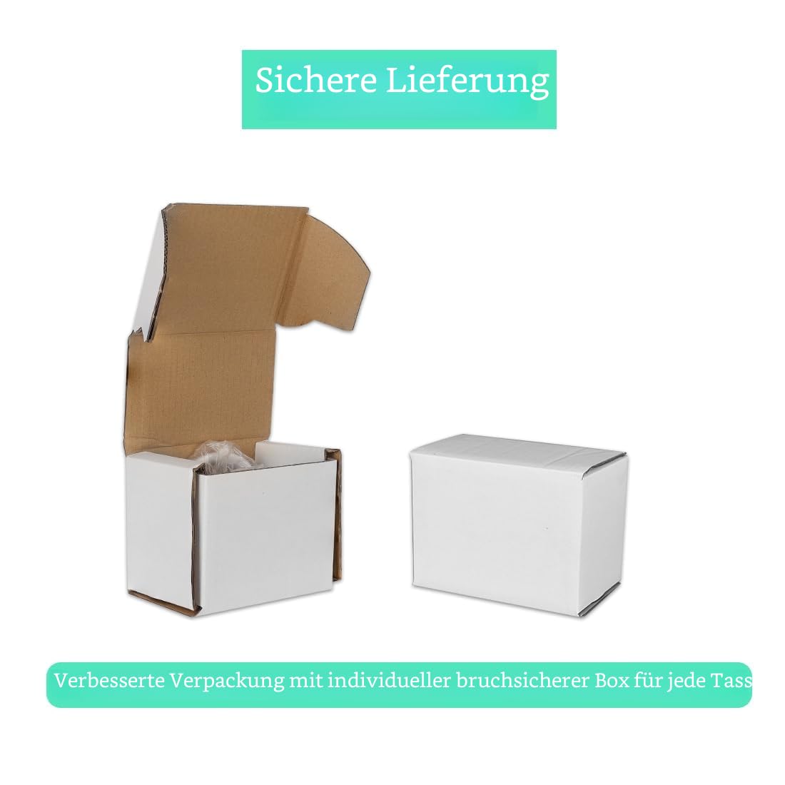 Signzworld Sublimationstassen Kaffee Becher AAA-Grade unbedruckt Keramik Tassen Fototasse für Sublimationsdruck in einzelnen Boxen,Fassungsvermögen 325 ml (Set of 24)