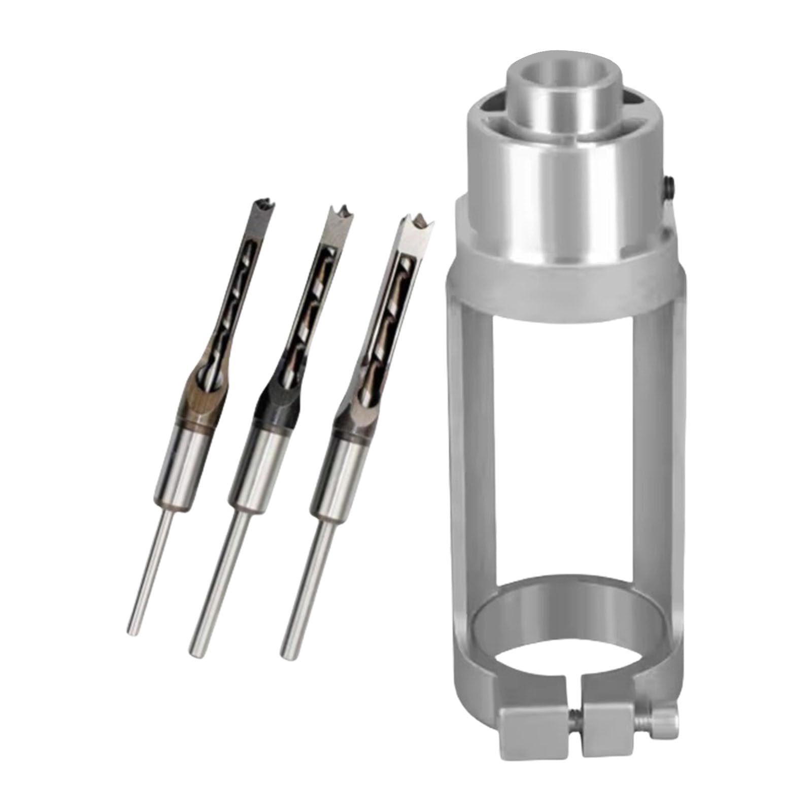 Sturdy Drill Bit Stabilizer Easy Installs Boring Tool for Efficient Woodworking Operations in Furniture Manufacturing Accuracy Drilling Jig for Wood