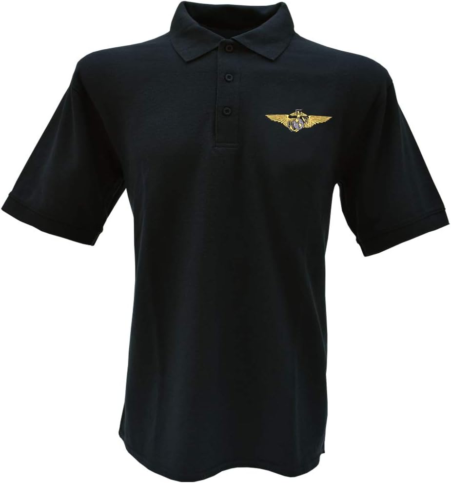 USMC Marine Corps Aviator EGA Polo Shirt