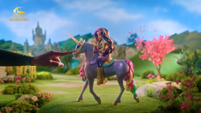 Unicorn Academy - Écurie Magique Avec Licorne Wildstar Exclusive - Sons Et Lumières - Jouet Enfant 4 Ans+ - 4