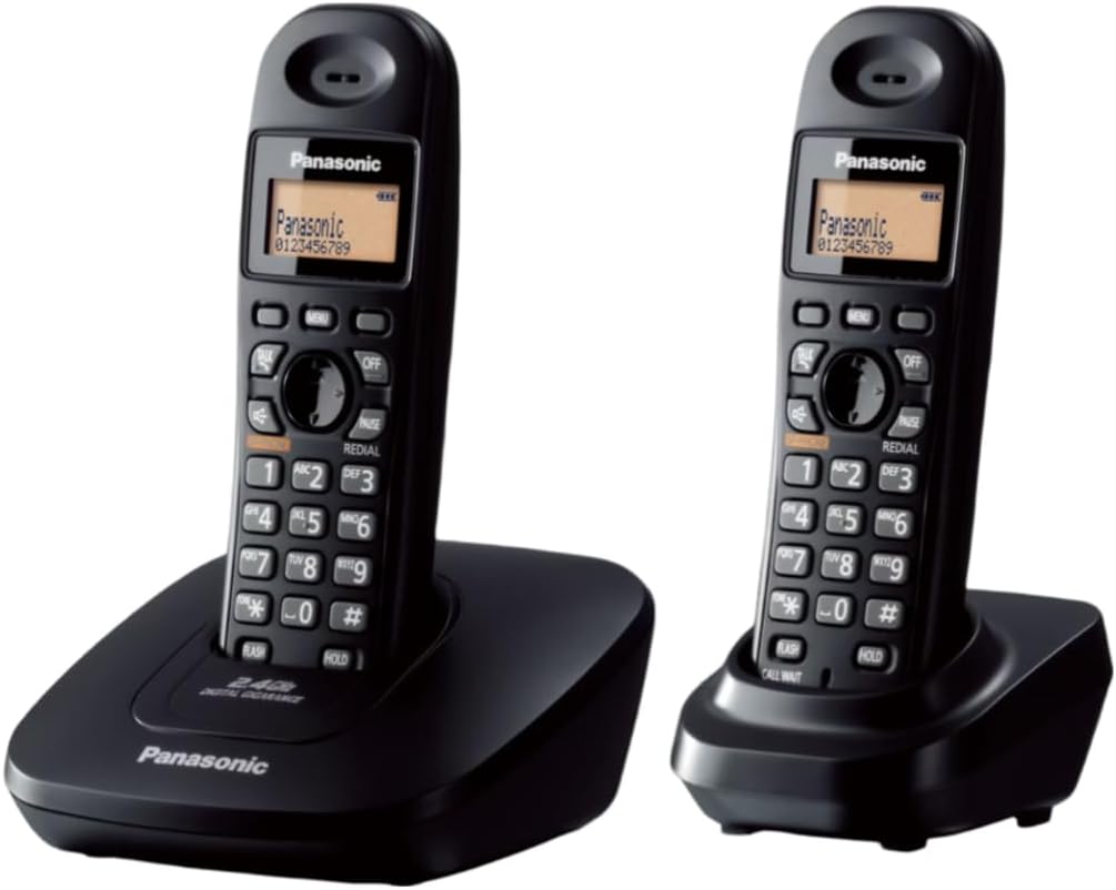 Panasonic 2.4GHz KX-TG3612BX2 Cordless Phone