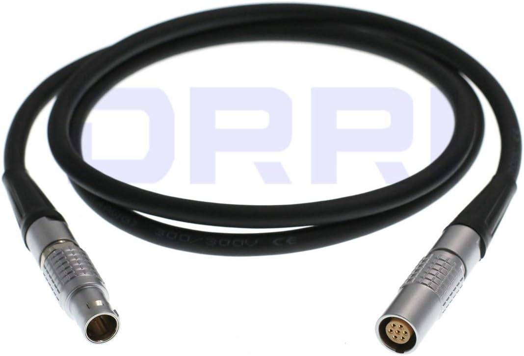 DRRI High Flex 1B PHG 7pin Female to FGG 7pin Male Microphone Extension Cable for B&K 2669-C preamp GRAS 12AA