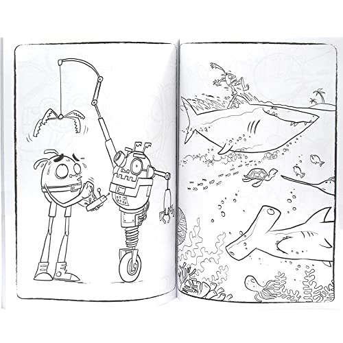 Não abra este Curioso Livro de Colorir