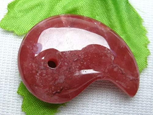 インカローズ ロードクロサイト 勾玉【K1-1367】 ロードクロサイト