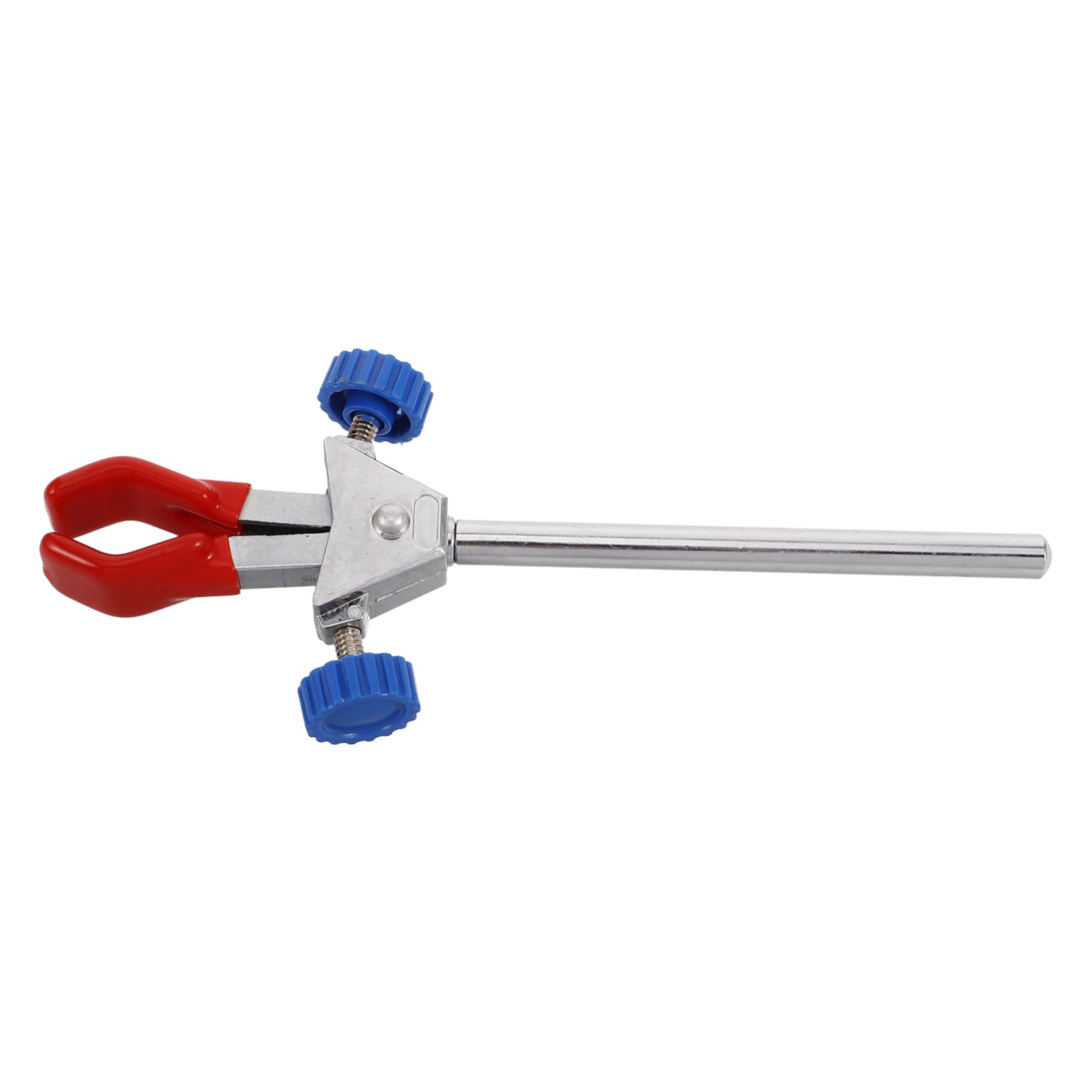 PRETYZOOM 2 Experimental Accessories Extension Clip Flask Beaker Clamp Test Tube Clamps Chemistry Lab Equipment Lab Beaker Clip Lab Clamp Prong Jaw Lab Bracket Red Stainless Steel