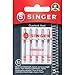 Price comparison product image SINGER 04803 Regular Point Overlock Needles, 5-Count, Sizes 80/12, 90/14, 100/16