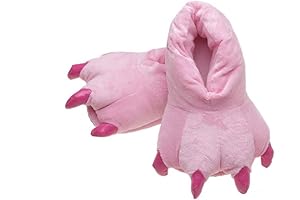 Adorable Pink Stitch Slippers