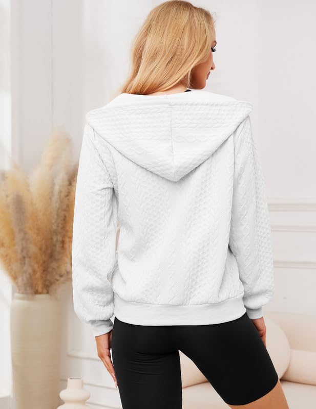 レディース オーバーサイズ ジップアップ パーカー スウェットシャツ セーター 秋服 カジュアル ドローストリング ジャケット