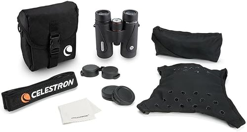 Miniatura 7 de Celestron  Binoculares TrailSeeker ED de 8 x 42  Binoculares ED compactos para observación de aves y actividades al aire libre  Binoculares con