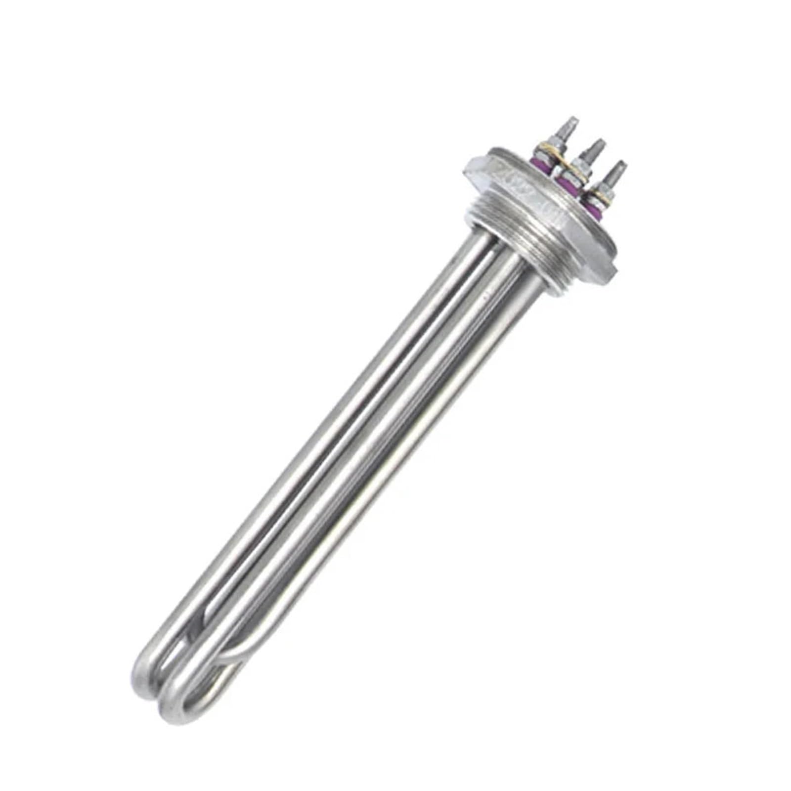 Elemento riscaldante tubolare DN32 220V/380V Resistenza al riscaldamento elettrico 6KW(Heater Female Thread)