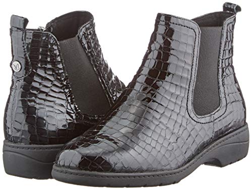 CAPRICE 9-9-25355-25 014, Stivaletto Donna, Black