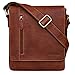 STILORD 'Easton' Sac Porté Épaule Cuir Sac Bandoulière pour Homme Femme Vintage Sacoche pour Tablette 10,1 Pouces A5 Besace Sac Messager Sac à Main, Couleur:arrona - Marron