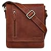 STILORD ‘Easton’ Kleine boodschappentas Echte lederen Vintage Schoudertas Portret 10,1′ Tabletzak voor iPad DIN A5…