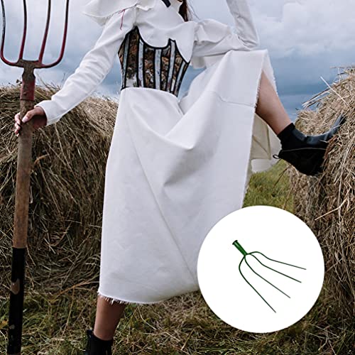 YARDWE Three Pronged Iron Pitch Fork Head #TOP6