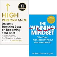 High Performance & The Winning Mindset By Damian Hughes, Jake Humphrey 2 Books Collection Set