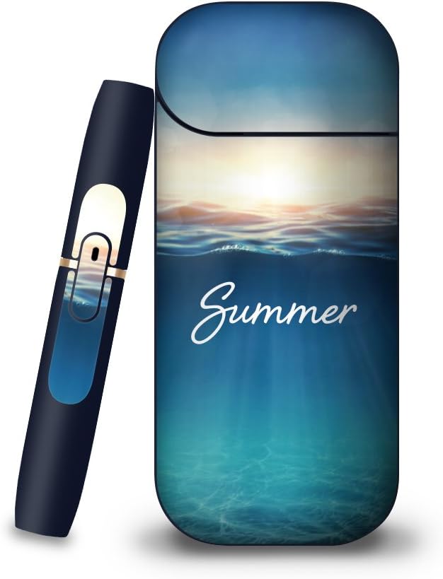 IQOS SKIN cover sticker Protective film Sensibility designs Made in Korea (Summer A)