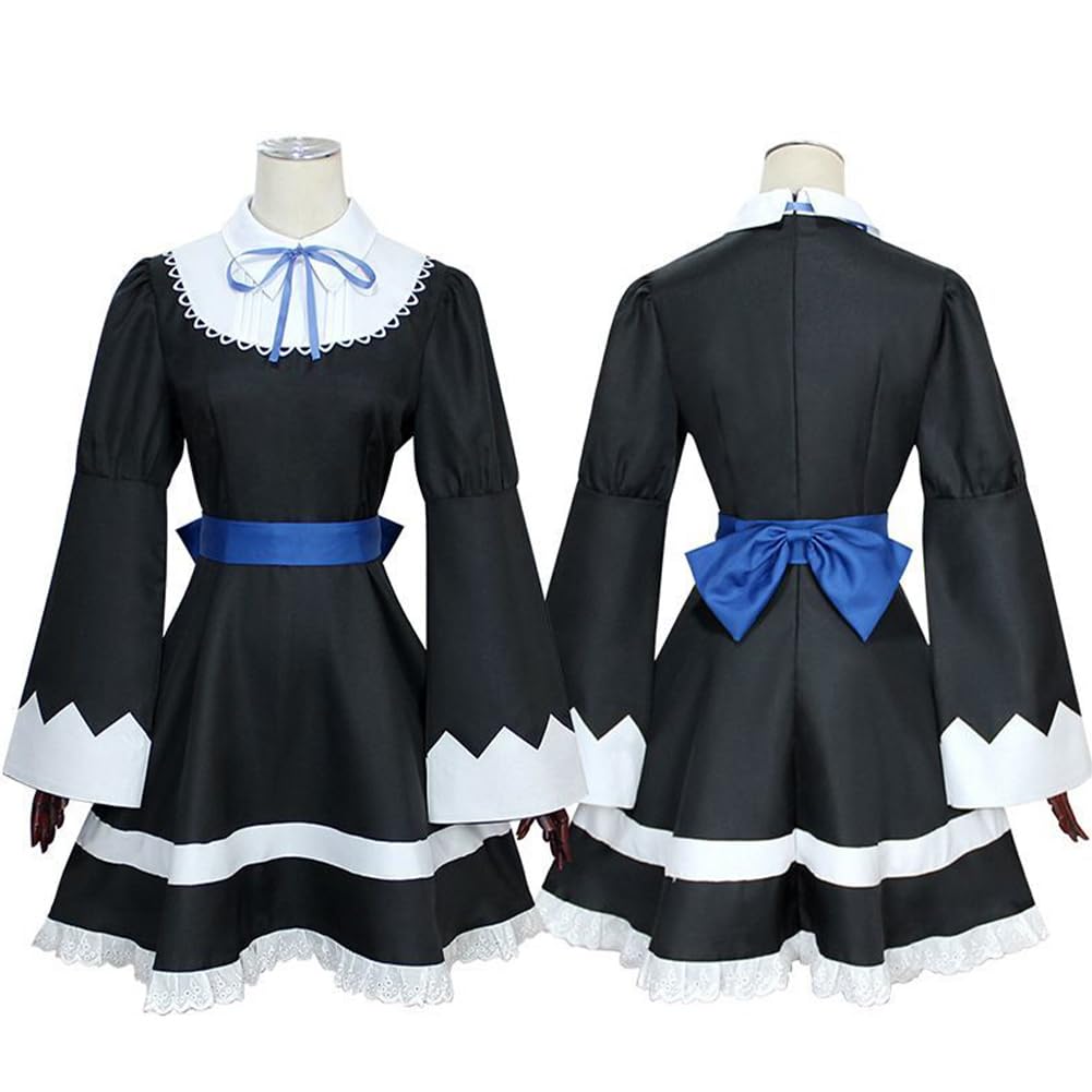 Anime pończochy cosplay sukienka manga pończochy mundurek szkolny pełny zestaw na Halloween kostium cosplay postać anime przebranie dla kobiet