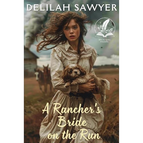 A Rancher's Bride on the Run Audiolibro Por Delilah Sawyer arte de portada