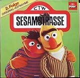  SESAMSTRASSE / CTW / 2. Folge / ORIGINAL-AUFNAHME / Einzig autorisierte Originalaufnahme / 1974 / Bildhülle mit ORIGINAL Firmen Werbe Innenhülle / POLY # 2432 122 / Deutsche Pressung / 12\