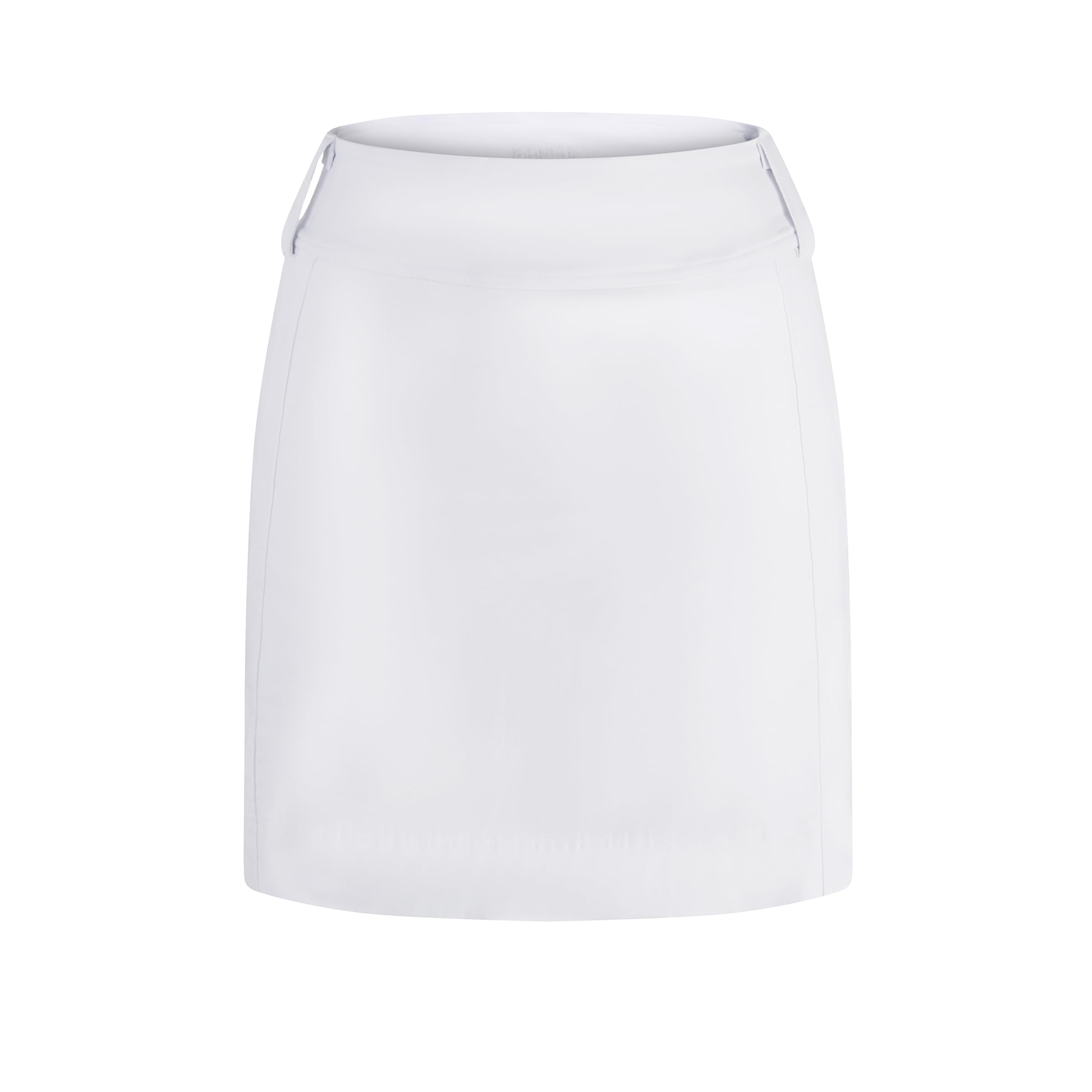 Swing Out Sister Ladies Pull-On Skort in Optic White-UK16